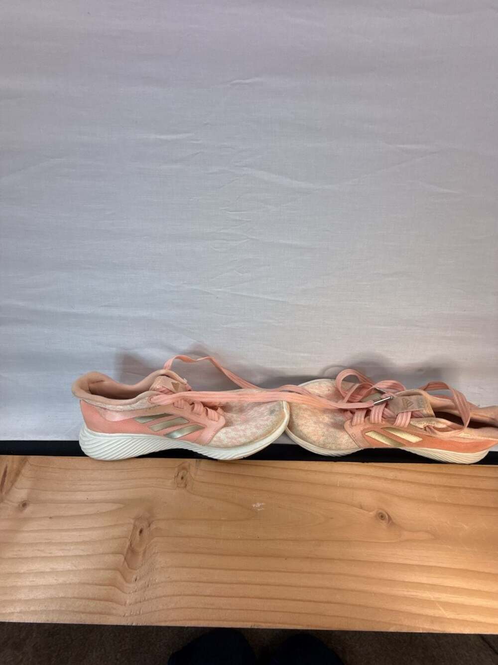 Adidas Edge Lux 3 Glow Pink Running Shoes Women's Size 8 EF1233